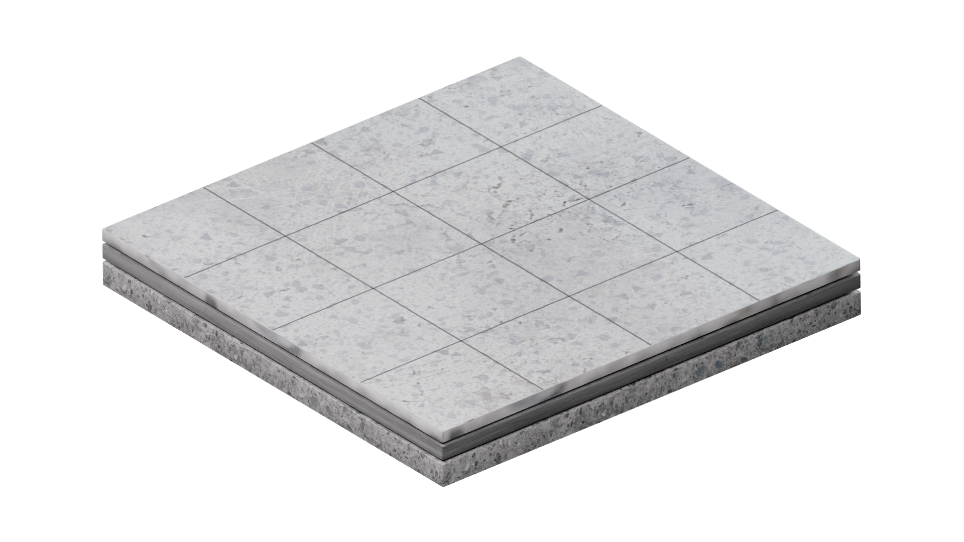 tile floor for outdoor kitchen