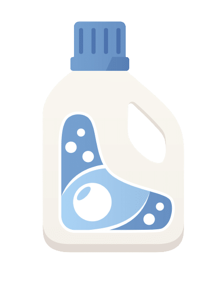 laundry detergent to remove mold