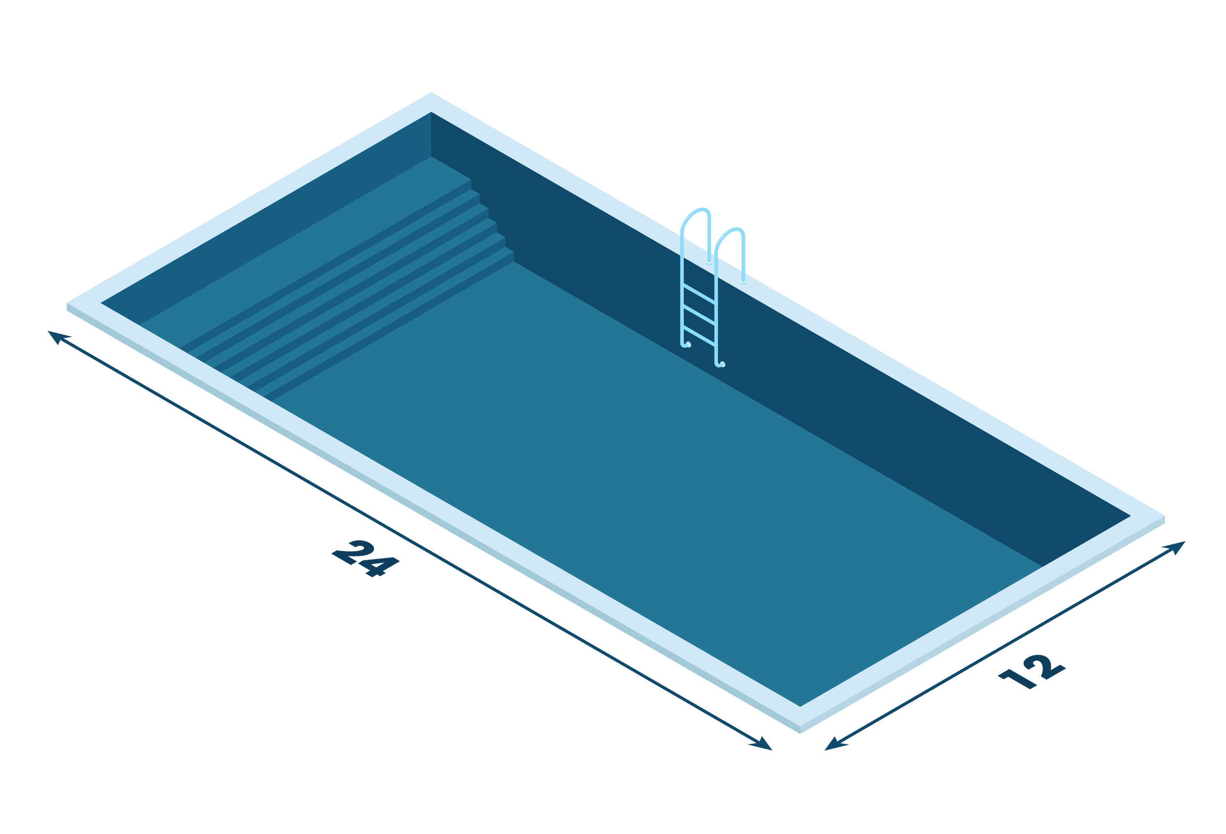 12x24 pool illustration