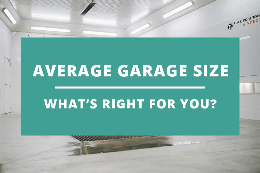 average garage size